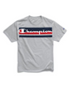 Champion Men's Classic Jersey Tee, Logo with Stripes GT23H Y07978