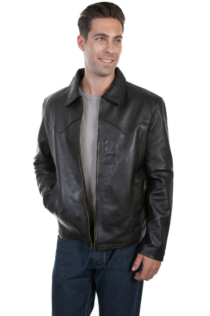 Scully Men's Soft Lamb Zip Western Jacket 710