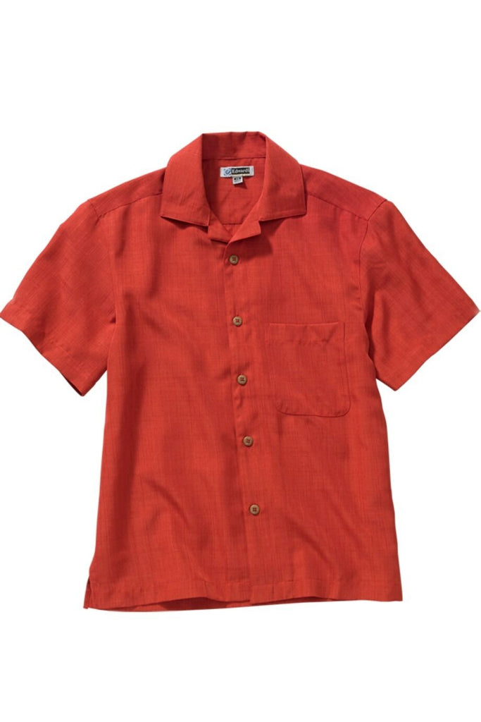 Jacquard Batiste Camp Shirt Unisex 1030