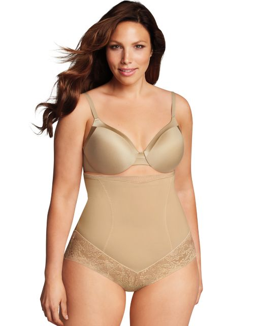Maidenform Firm Foundations Curvy Hi Waist Brief DM1023