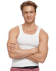 Hanes Men's TAGLESS® ComfortSoft® White A-Shirt 5-Pack (2X-3X) 372P5