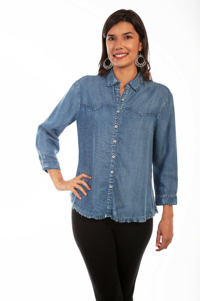 Scully Women's Western Denim Shirt HC645