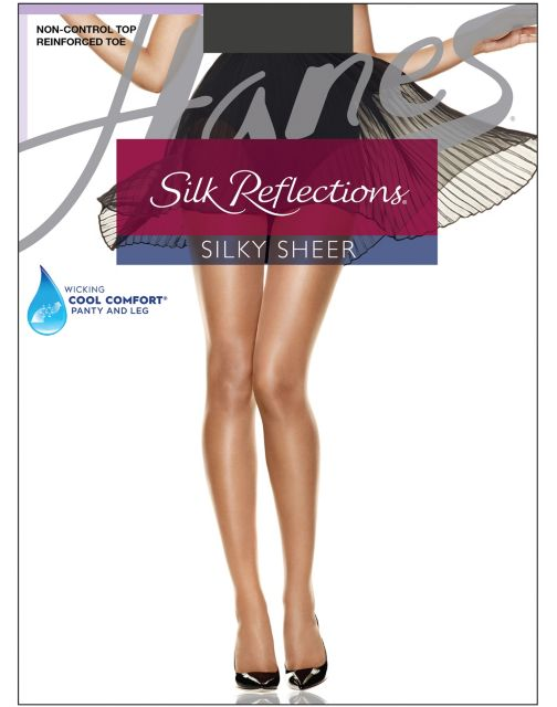 Hanes Silk Reflections Reinforced Toe Pantyhose 716