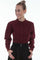 Scully RangeWear Women's 100% Cotton Paisley Inset Bib L/S Blouse RW577