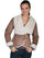Scully Ladies Faux Oversize Fur Collar Jacket  8035