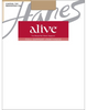 Hanes Alive Full Support Control Top Reinforced Toe Pantyhose 810
