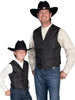 Scully Rangewear Boys Polyester Paisley Dress Vest RW093K