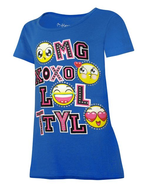 Hanes Girls' Mystical Beast Peplum Tee HNK295