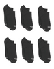 Hanes Women's Cool Comfort® No Show Socks Extended Sizes 8-12, 6-Pack 650V6P