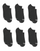 Hanes Women's Cool Comfort® No Show Socks Extended Sizes 8-12, 6-Pack 650V6P