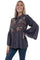Scully Women's Western Embroidered Blouse HC631