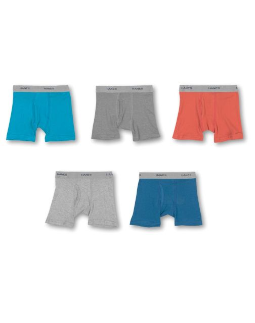 Hanes Toddler Boys' Boxer Briefs with Comfort Flex® Waistband 5-Pack TB74P5