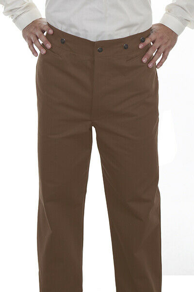 Scully Big Men's Herringbone Pants 541712X