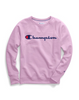 Champion Women's Powerblend® Fleece Boyfriend Crew, Script Logoc GF567 Y07418