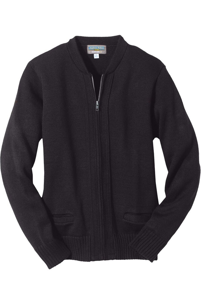 Men's Heavy Weight Zipper Cardigan Sweater 372