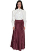 Scully Women's Wahmaker Five Gore Walking Skirt Poly Blend Moire 738816