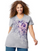 JMS Jungle Flower Short Sleeve Graphic Tee GTJ181 Y05550