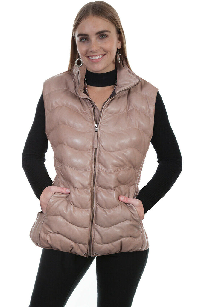 Scully Women's Soft Lamb Puffer Vest L621