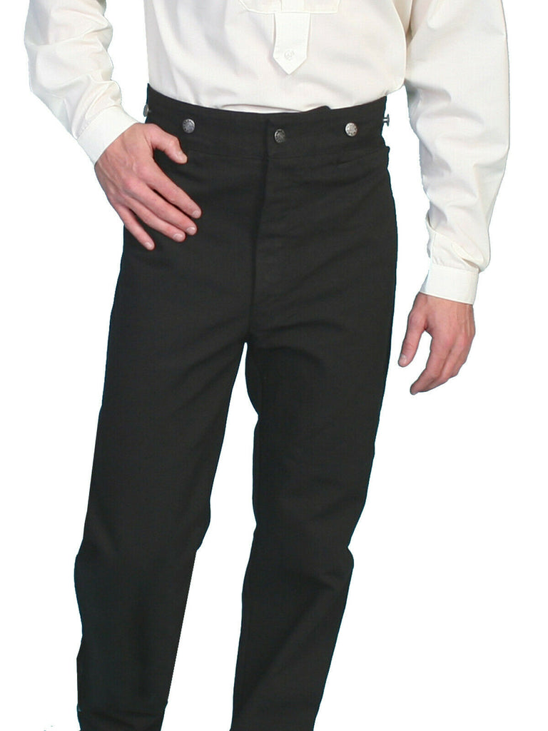Scully Big Men's Wahmaker Button Fly Frontier Pant 100% Cotton 564562X