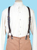 Scully Wahmaker Men's Leather Buckle Suspenders 540765