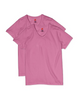 Hanes Women's ComfortSoft Short Sleeve V-neck Tee (2-pack) O57802