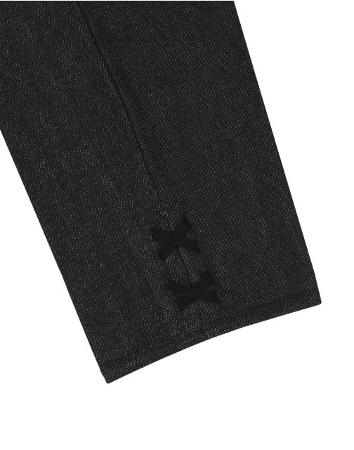 French Terry Lace Up Pant