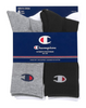 Champion Men's Logo Crew Socks, 6-Pack CH170