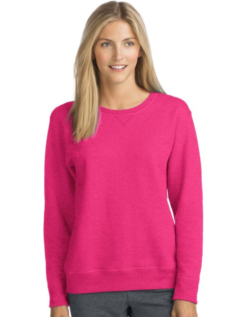 Hanes ComfortSoft™ EcoSmart® Women's Crewneck Sweatshirt O4633
