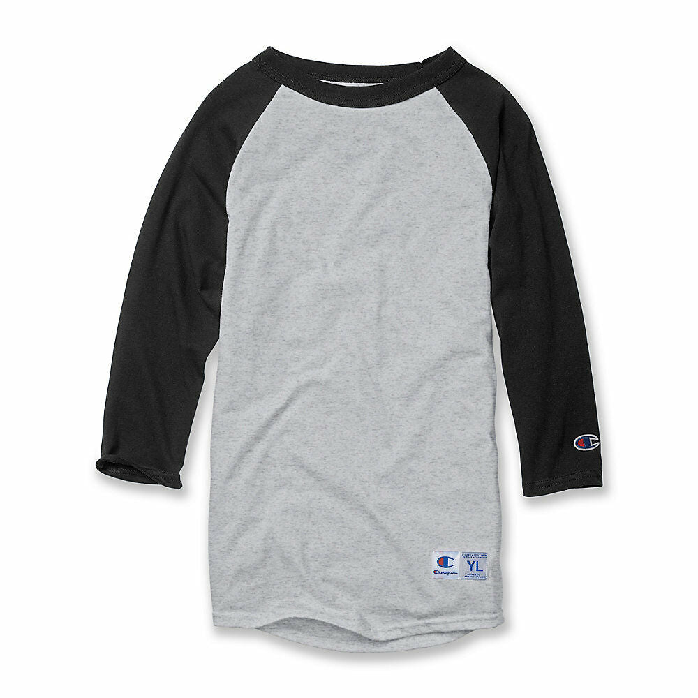 Champion Youth Raglan Baseball T-Shirt T13Y