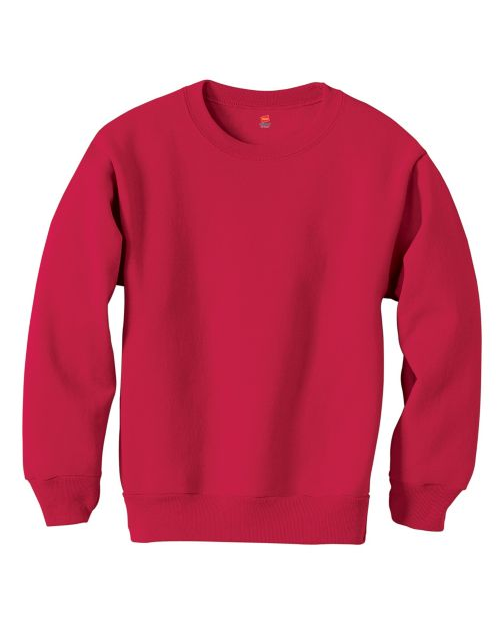 Hanes Youth ComfortBlend® EcoSmart® Crewneck Sweatshirt P360