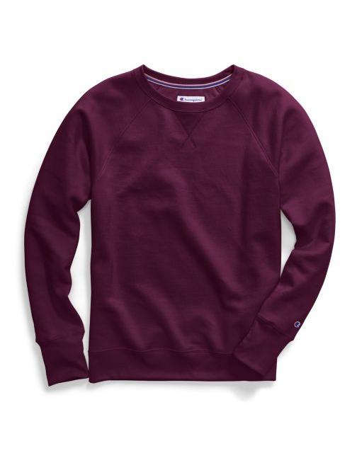 Champion Women's Powerblend® Fleece Boyfriend Crew GF567