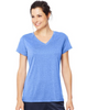 Hanes Sport™ Women's Heathered Performance V-Neck Tee O9032