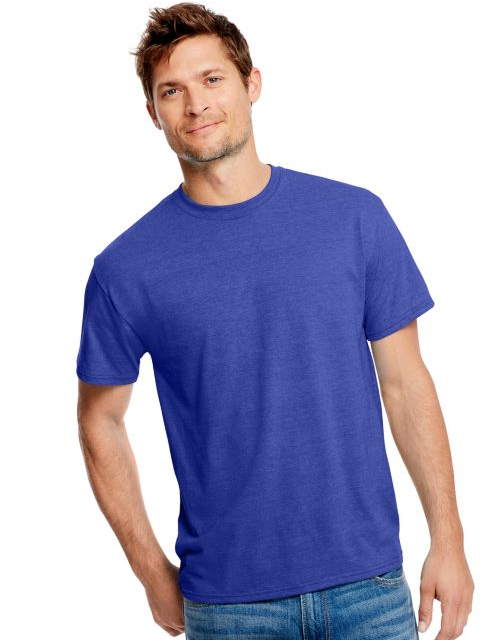 Hanes Men's X-Temp w/Fresh IQ Tri-Blend Performance Tee 42TB
