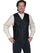 Scully Rangewear Men's Polyester Paisley Scroll Double Breasted Vest RW227B