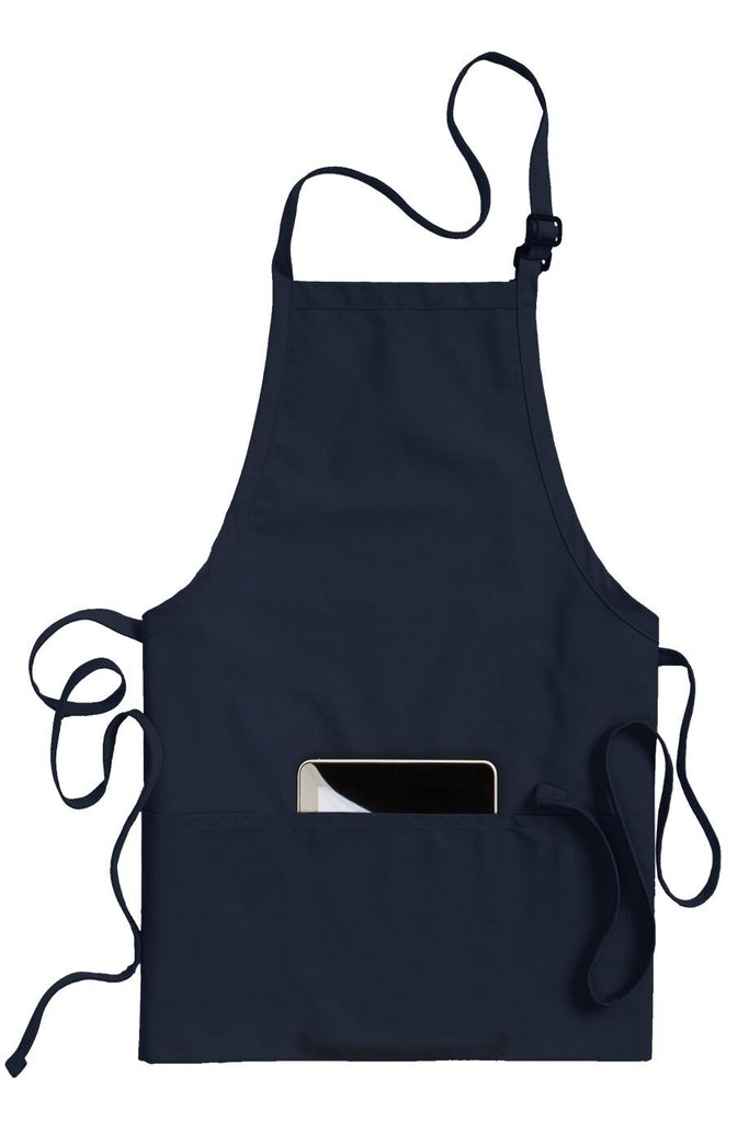 Three Pocket Bib Apron 9002