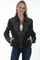 Scully Ladies Lamb Suede Embroidered Fringe Jacket L1005