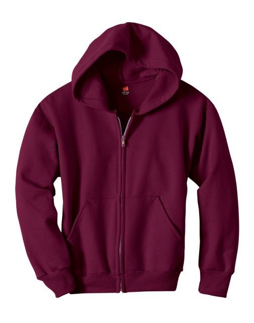 Hanes Comfortblend® EcoSmart® Full-Zip Kids' Hoodie Sweatshirt P480