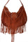 Scully Leather Fringe and Studded Handbag B177
