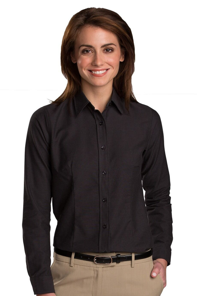 Oxford Long Sleeve Shirt Ladies 5078