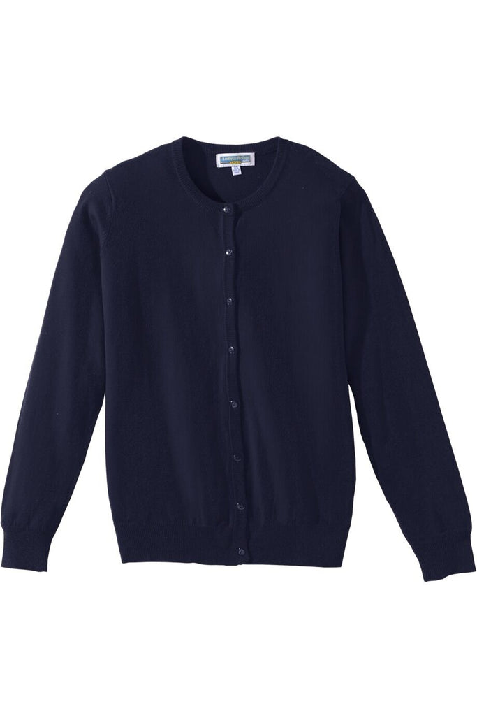 Women's Corporate Performance Jewel Neck Cardigan Sweater 040
