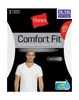 Hanes Men's Comfort Fit Ultra Soft Cotton/Modal V-Neck Undershirt 4-Pack CFFVC4