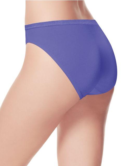 Hanes Women's Plus Cotton Hi-Cut Panties 5-Pack P543WB