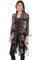 Scully Women's Black Bold Duster Cardigan HC523