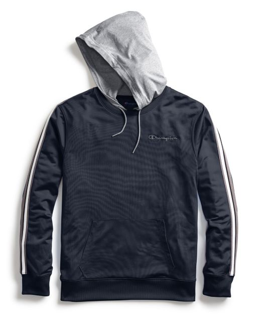 Champion Men's Track Hoodie, Embroidered Logo S4523 550206