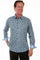 Scully Signature Soft Series Men's Paisley Print L/S Western Shirt PS-300