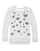 Hanes Girls' High-Low Graphic Sweatshirt K376