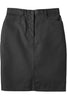 Women's Chino Flat Front 25" Length Skirt 9711