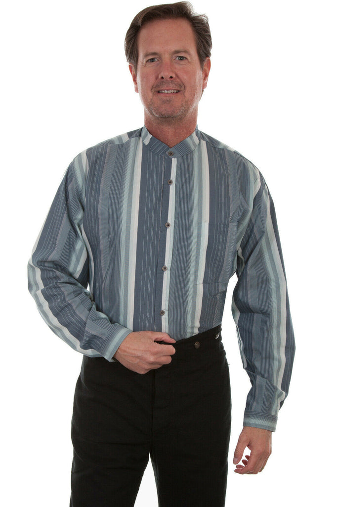 Scully Men's Striped Western Shirt 541220