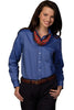 Oxford Long Sleeve Blouse 5077
