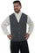 Scully Wahmaker Men's Polyester Lapels Vest 541454